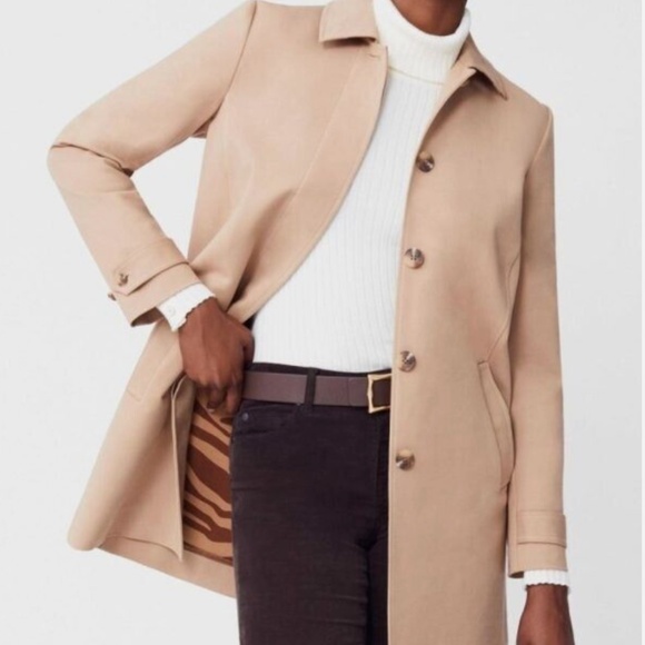 NWOT J. McLaughlin Jacey Jacket in Bison Brown, Size L - Picture 4 of 12